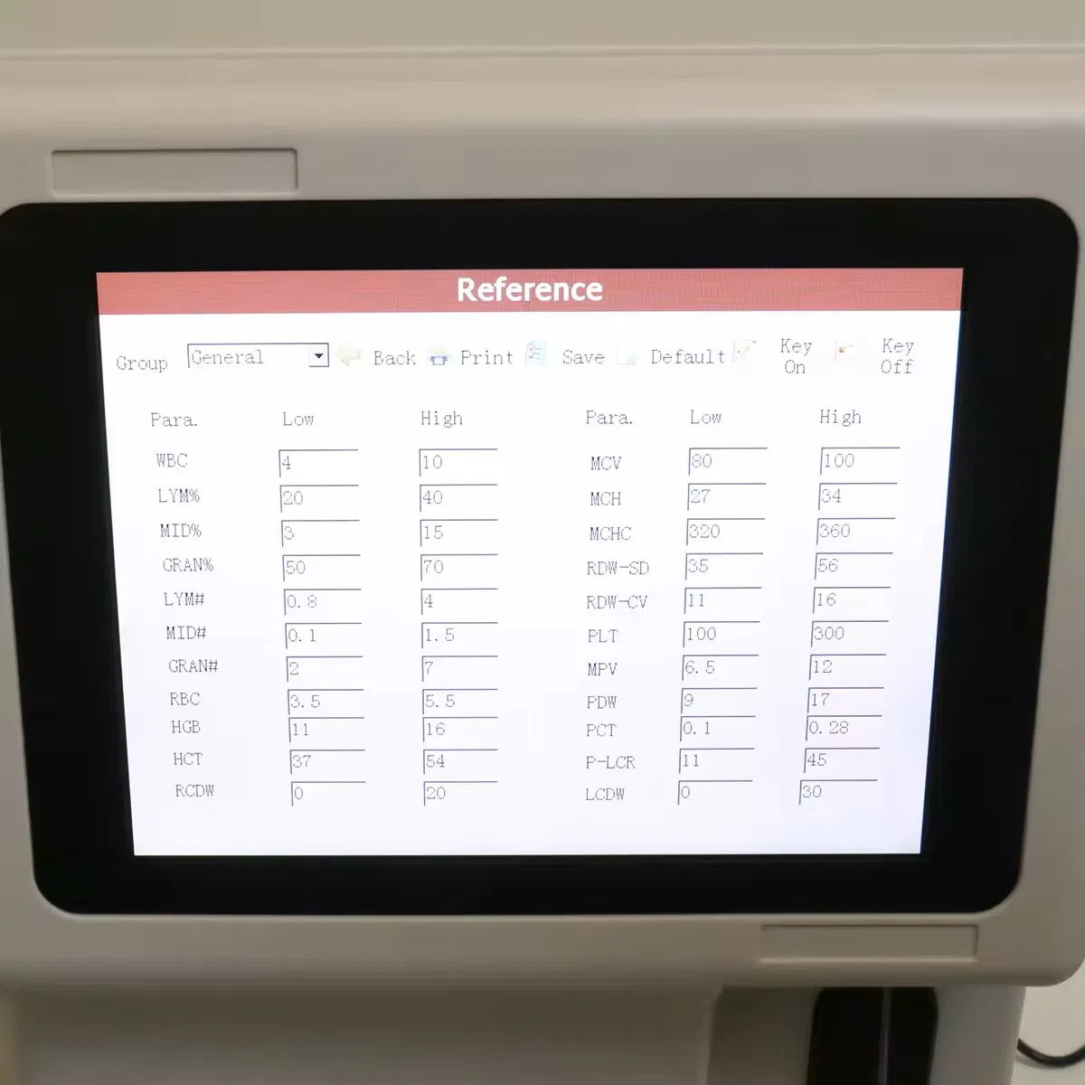Fully Automated Blood Test Machine Auto Portable 3 Part Haemogram Hematology Analyzer Semi-Auto Hematology Analyzer