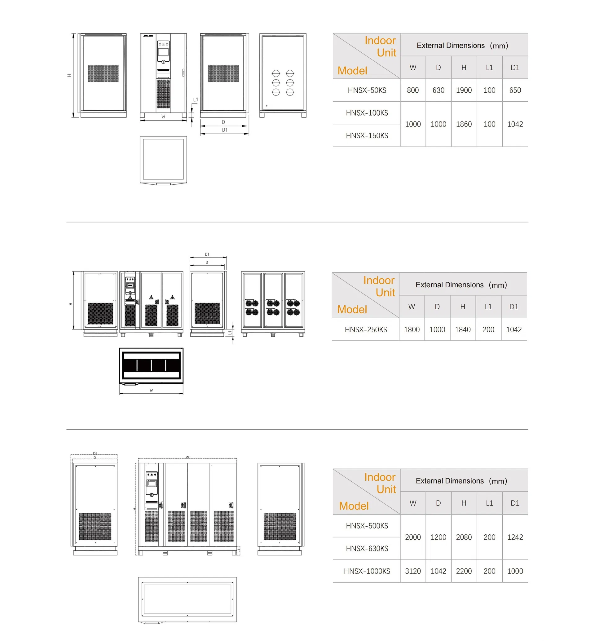 External Dimensions