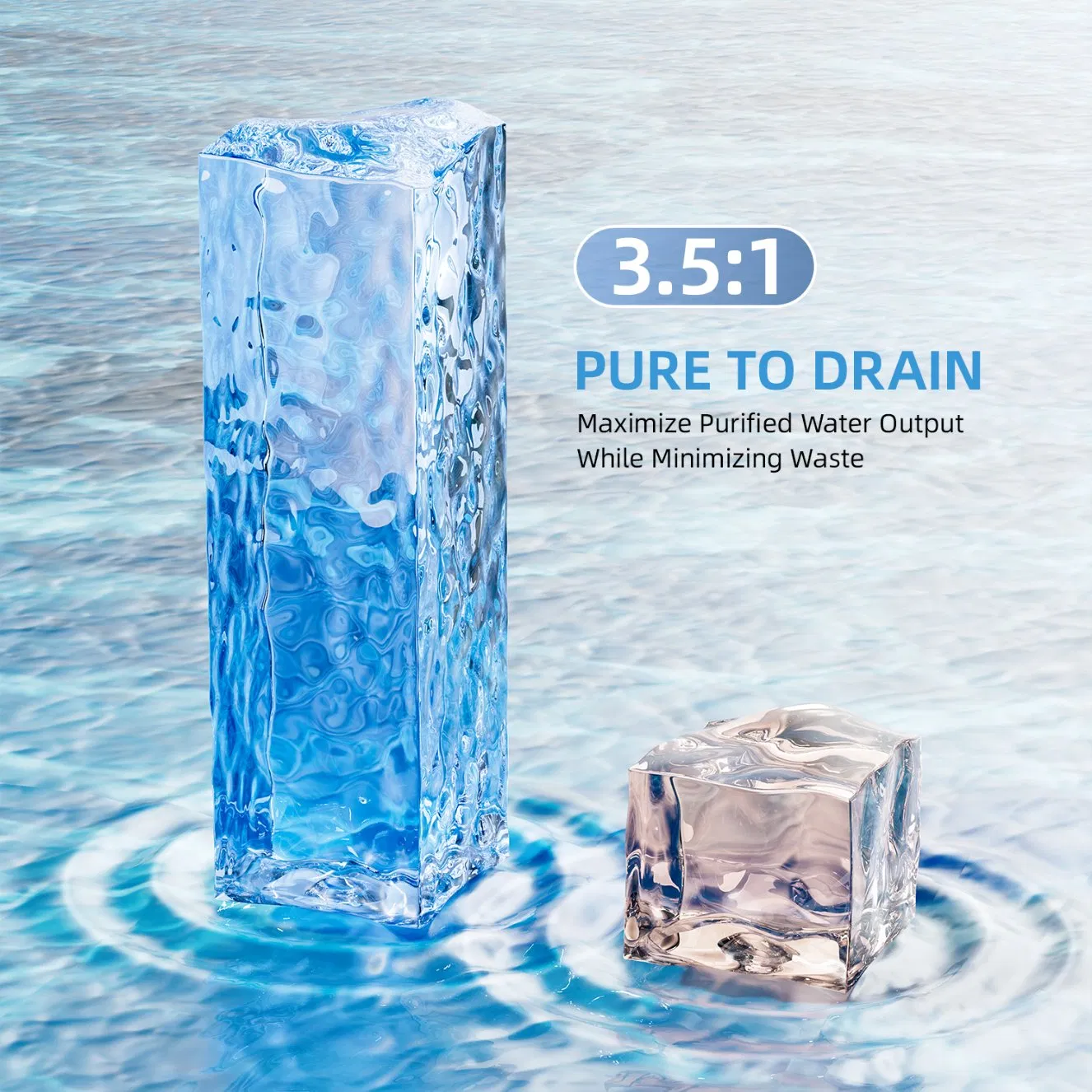 Advanced UV Countertop Water Filter System with TDS Monitoring