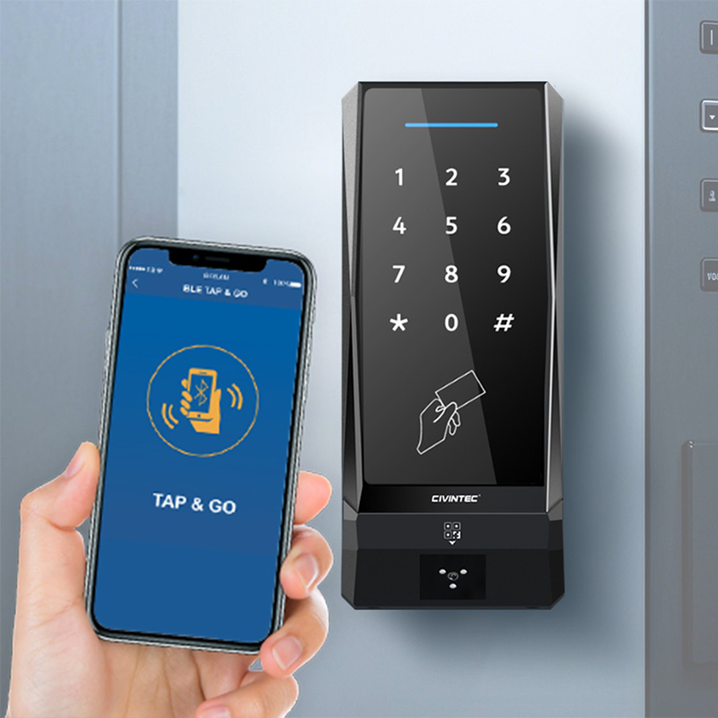 CT9 Waterproof Standalone Digital Keypad Access Control Systems WiFi RFID NFC Time Attendance System