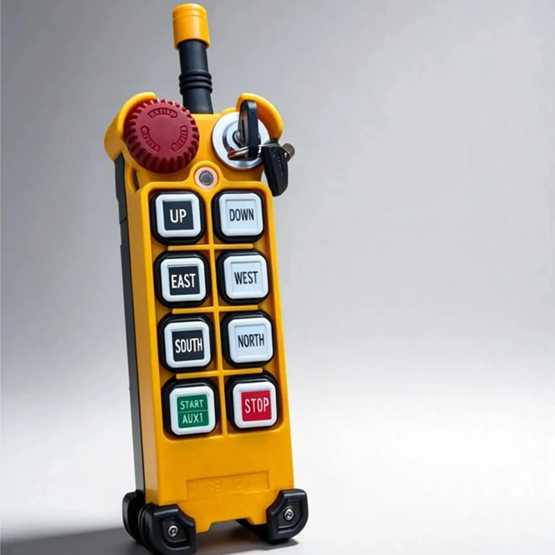 Industrial Waterproof Wireless Remote for Hot Metal Charging Crane High Temp 100c Anti Jamming