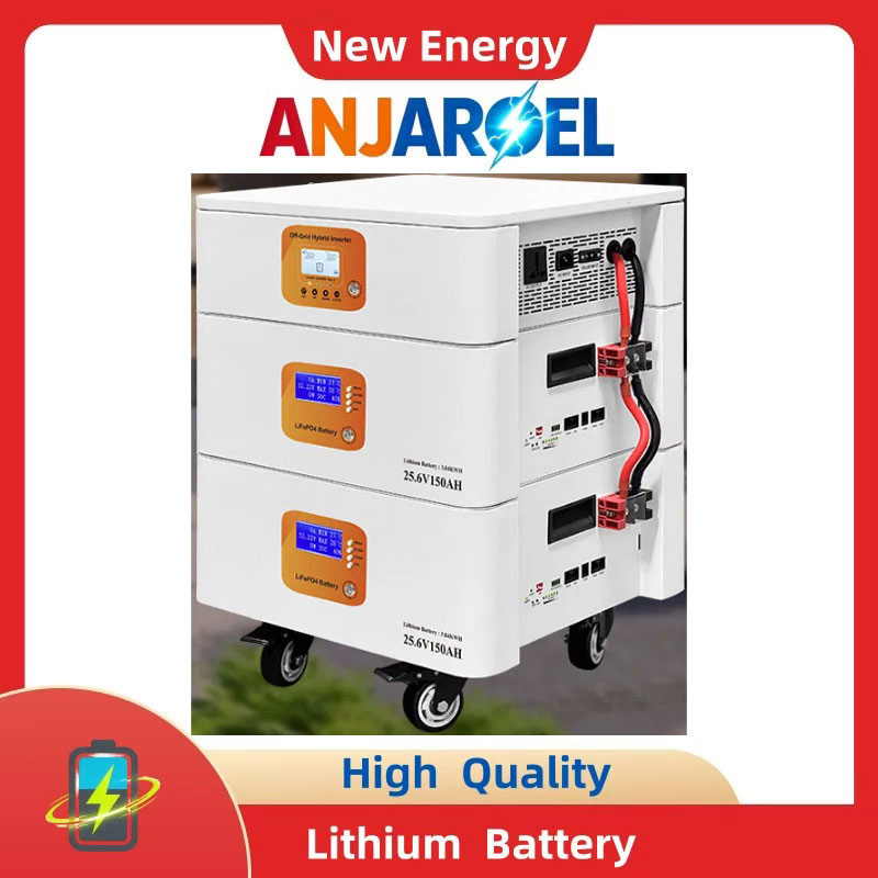 Less Mistake 3.6kw 3.84kwh 7.68kwh 11.52kwh Stackable All-in-One LiFePO4 Lithium-Ion Battery Home Solar Energy Storage System