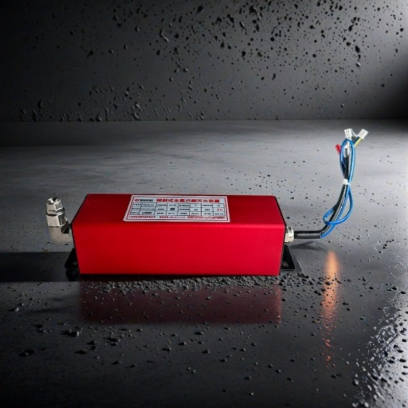 Portable Fire Suppression Device for Sensitive Areas and Data Centers
