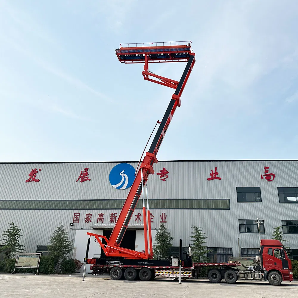 with The Height of Digital Display Vehicle Type Multi-Functional Hydraulic Lifting Equipment Platform