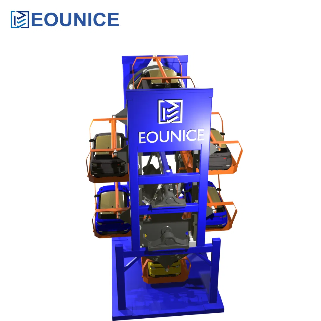 Eounice Vertical Parking System - Custom Rotary Design IoT-Enabled Parking Solutions