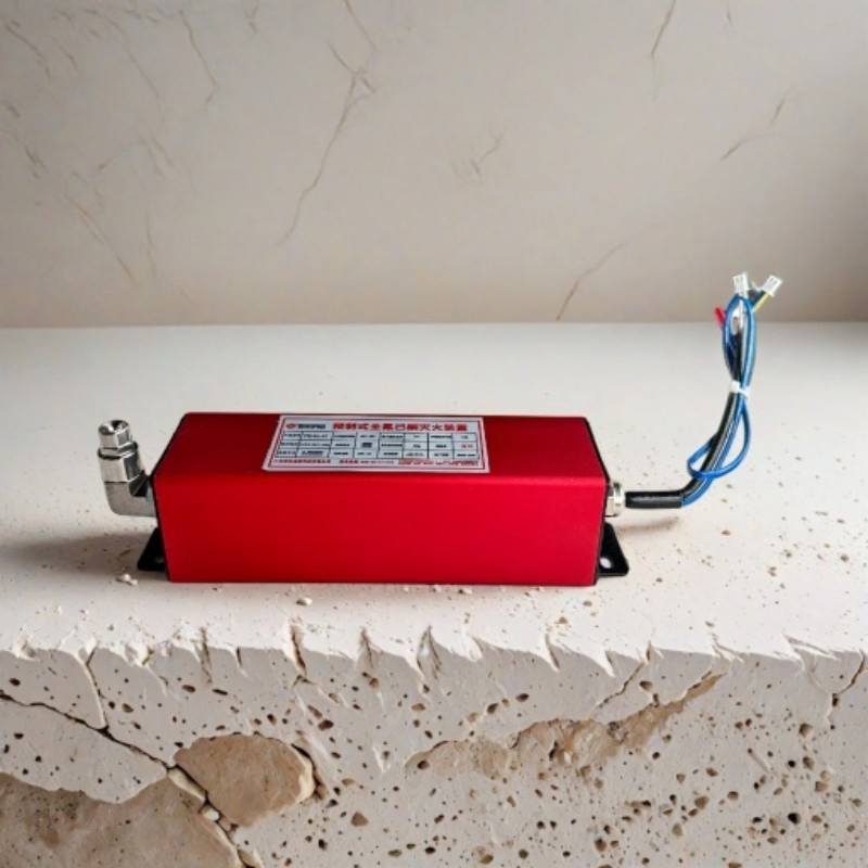 Portable Fire Suppression Device for Sensitive Areas and Data Centers