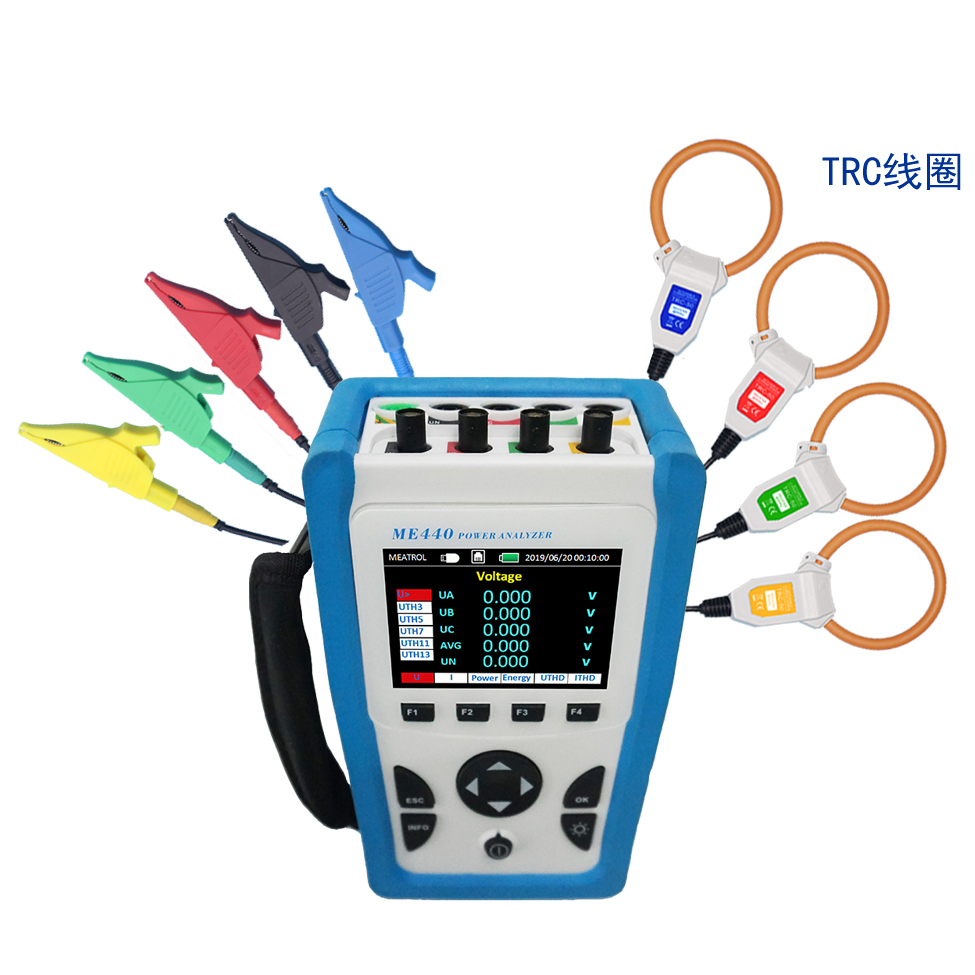 Me440 Three Phase Energy Power Monitoring Device 32GB Data Logging Device Electrical Parameters Measuring Device