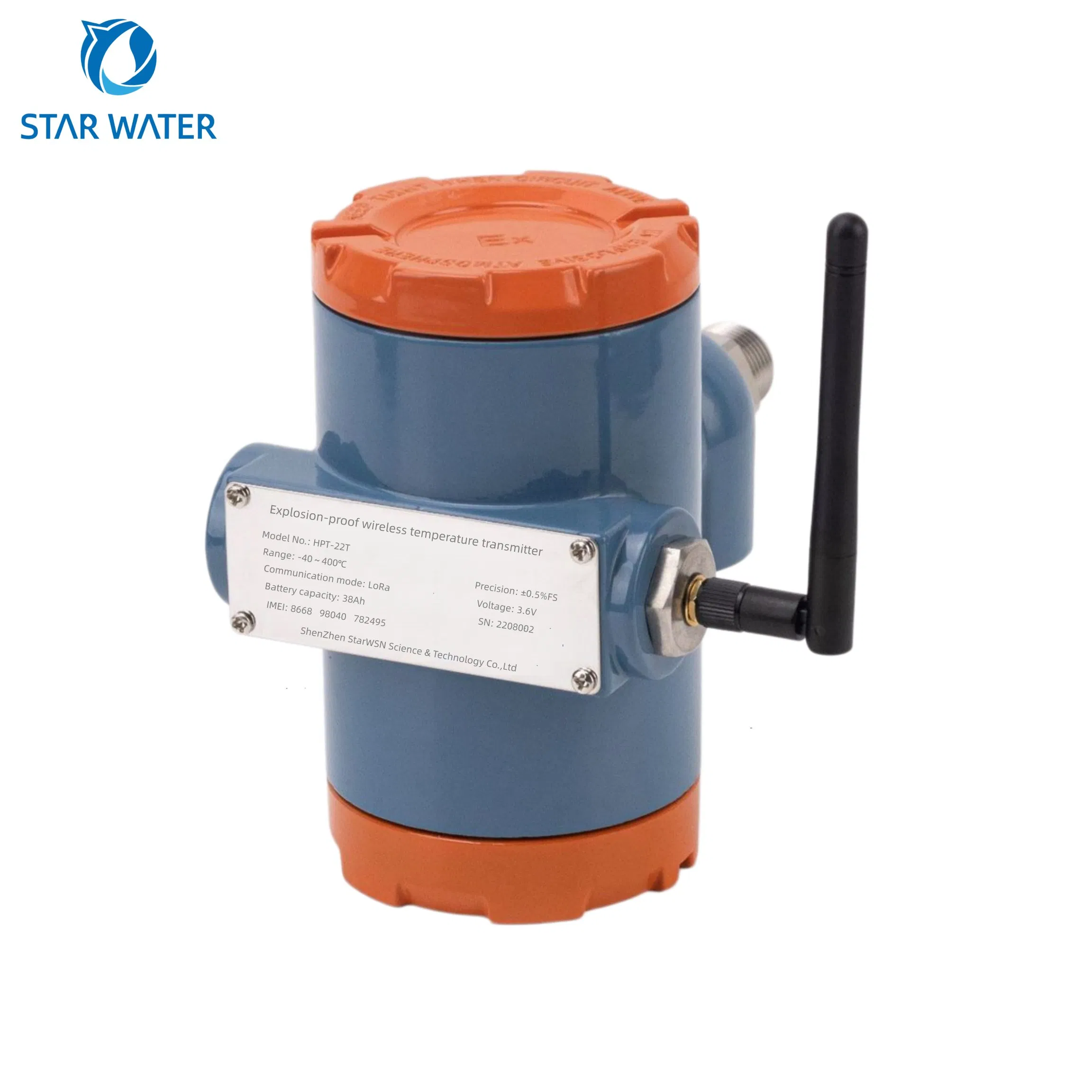 Explosion-Proof Digital Display Lora Nb-IoT Wireless Liquid Gas Temperature Monitoring Solution