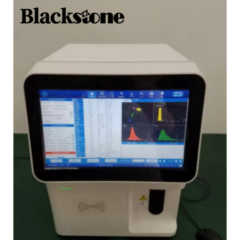 Fully Automated Blood Test Machine Auto Portable 3 Part Haemogram Hematology Analyzer Semi-Auto Hematology Analyzer