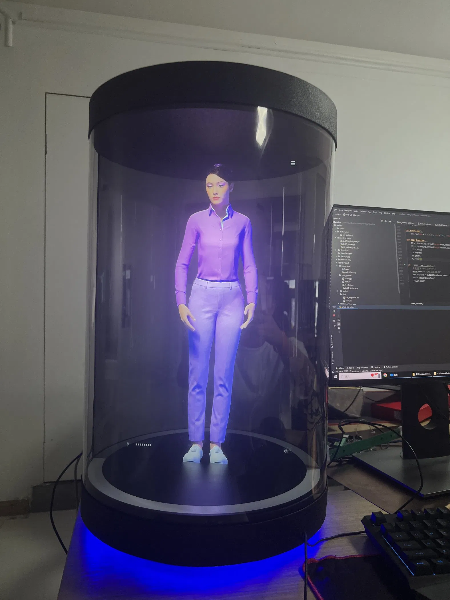 75inch Mini LED Digital Humanoid Platform