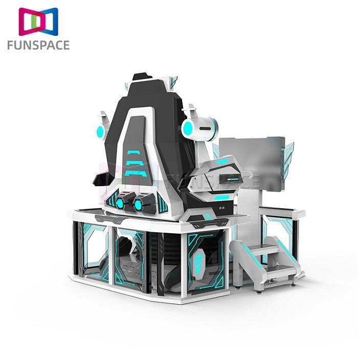 New Technology Equipment Amusement Park 9d Virtual Reality Simulator 2 Seats 9d Vr Space Battle