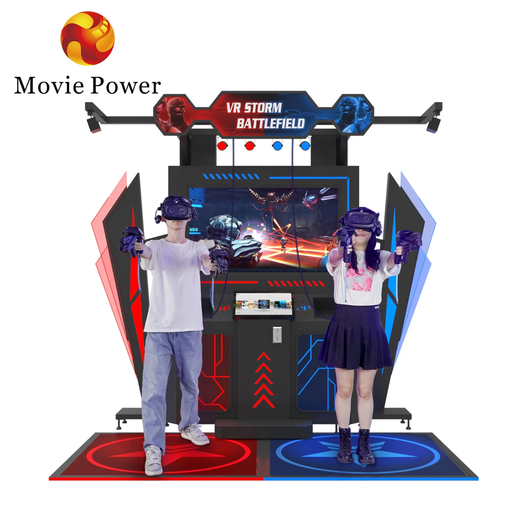 New Technology Vr Virtual Reality Shooting Game Machine for Game Zone
