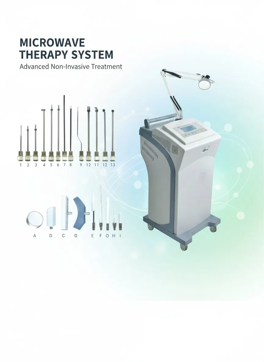 Microwave Therapy Machine Physiotherapy Equipment for Physical Rehabilitation and Pain Management Adjustable Frequency and Intensity Settings for Clinical Home