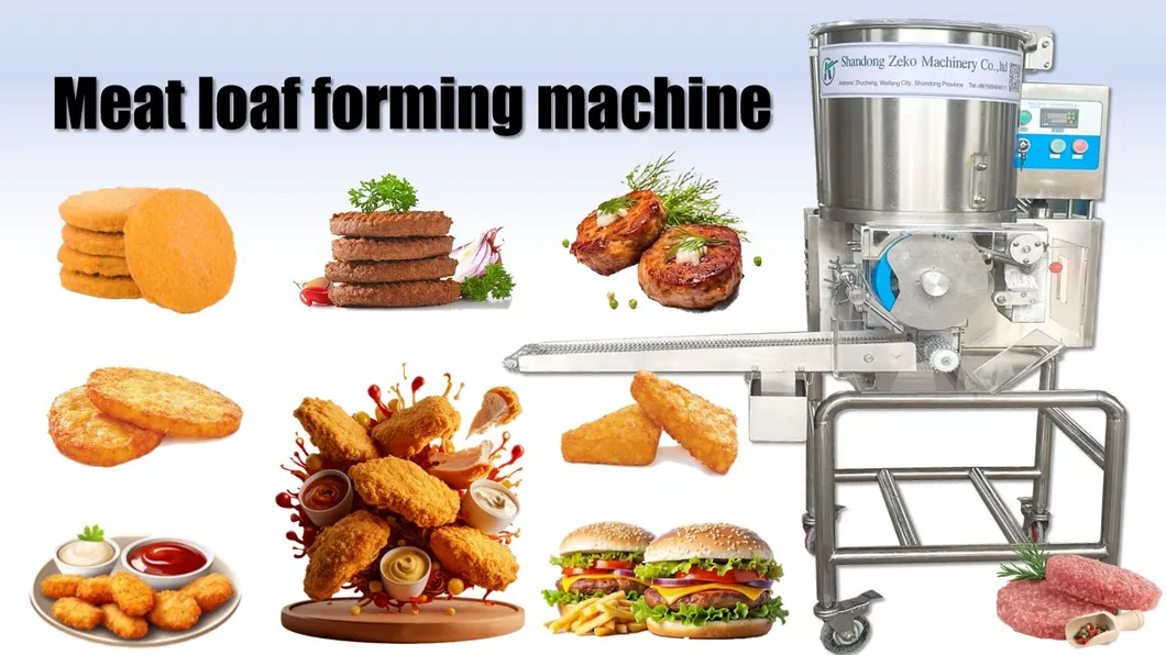 Industrial Meat Patty Forming Equipment