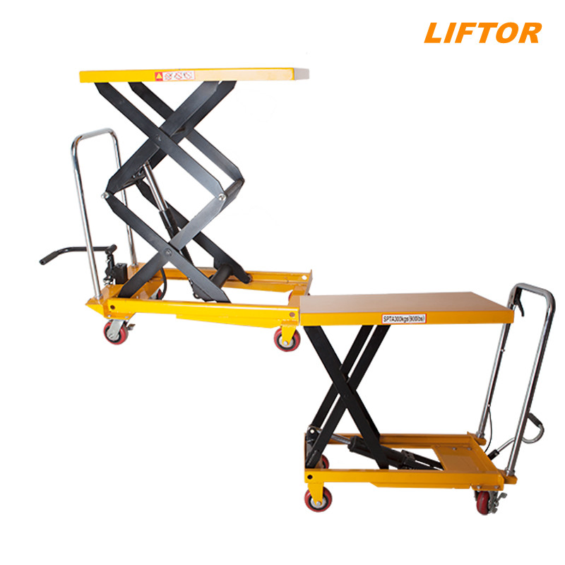Movable Small Hydraulic Double Lift Table Advanced Technology Hydraulic Scissor Lift/Elevating Platform