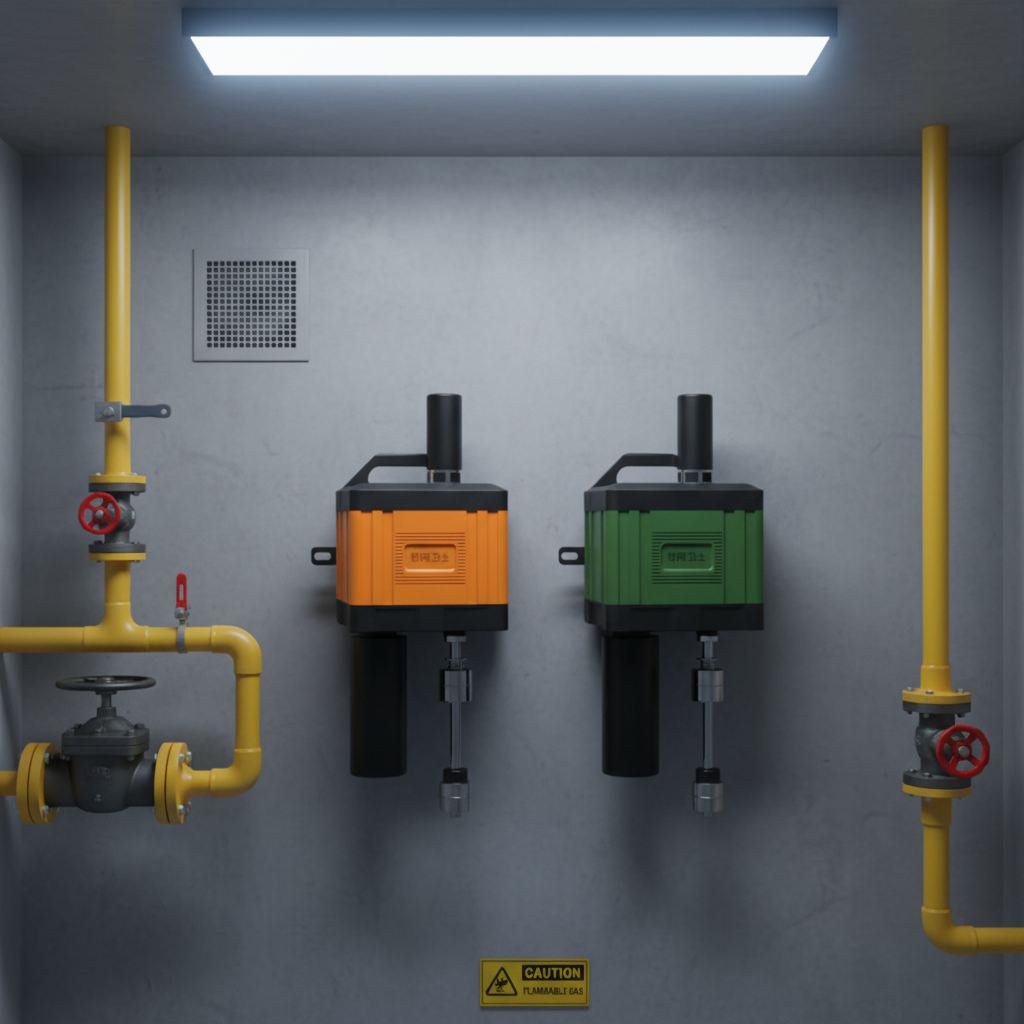 Newest AI Beidou GPS Wall-Mounted IoT SensOE Monitoring Terminal Flammable Gas Leakage Water Monitor CH4 Gas Leak Detector