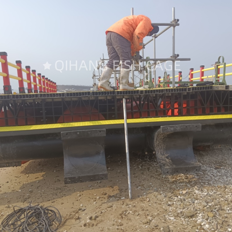 Qh-Fish Cage HDPE Floating Platform with Anti Wave Technology