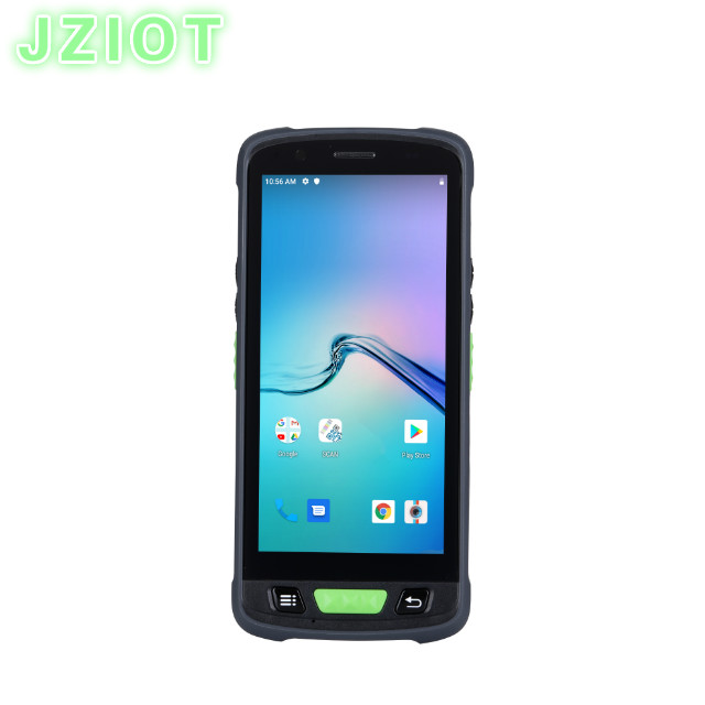 JZIOT V9000P PDA Handheld Data Capture Device 5.5" Screen IP67 Waterproof Wireless 4G LTE Portable Android 9.0 2.0GHz Octa-core