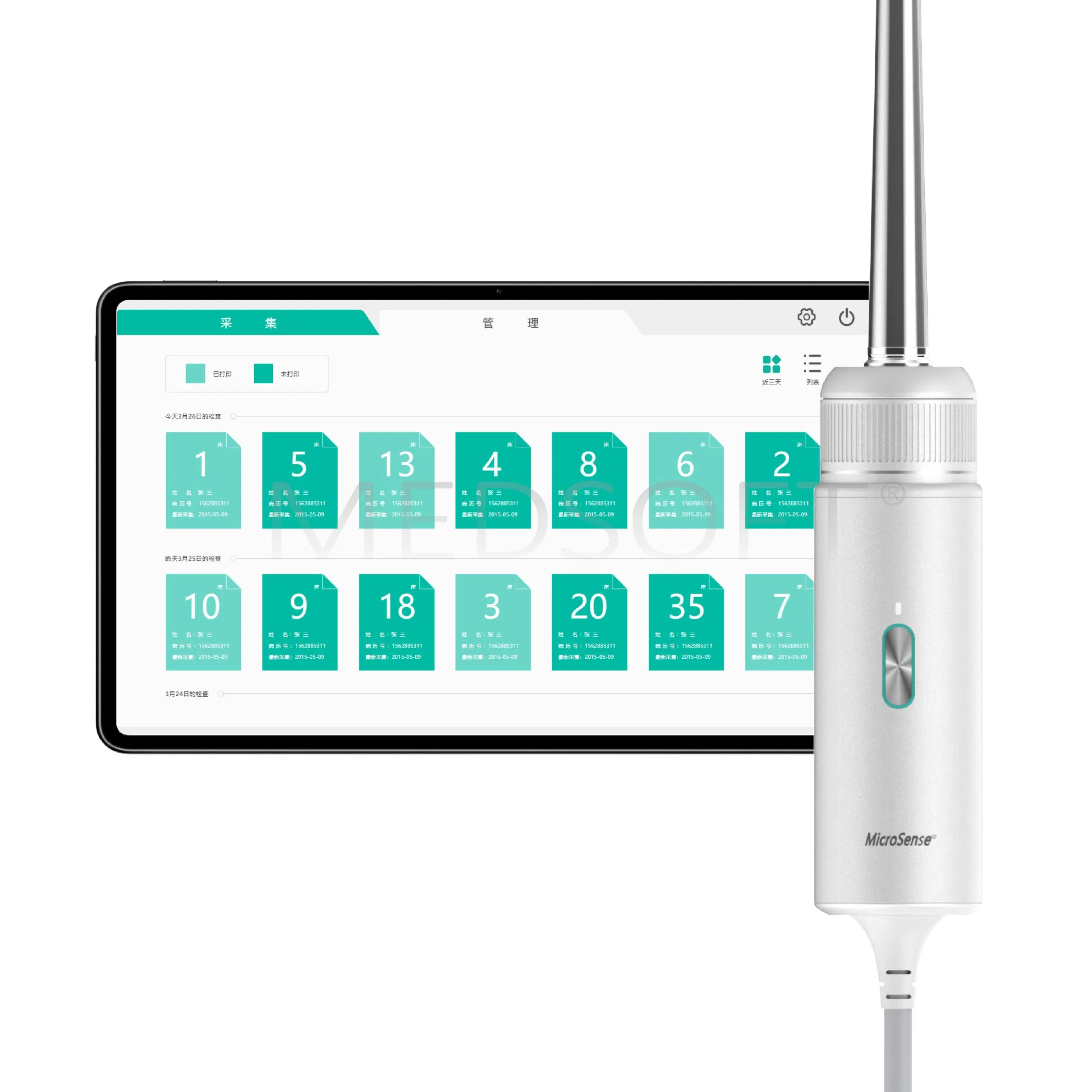 Digital Sublingual Blood Microcirculation Imaging System With LCD Display