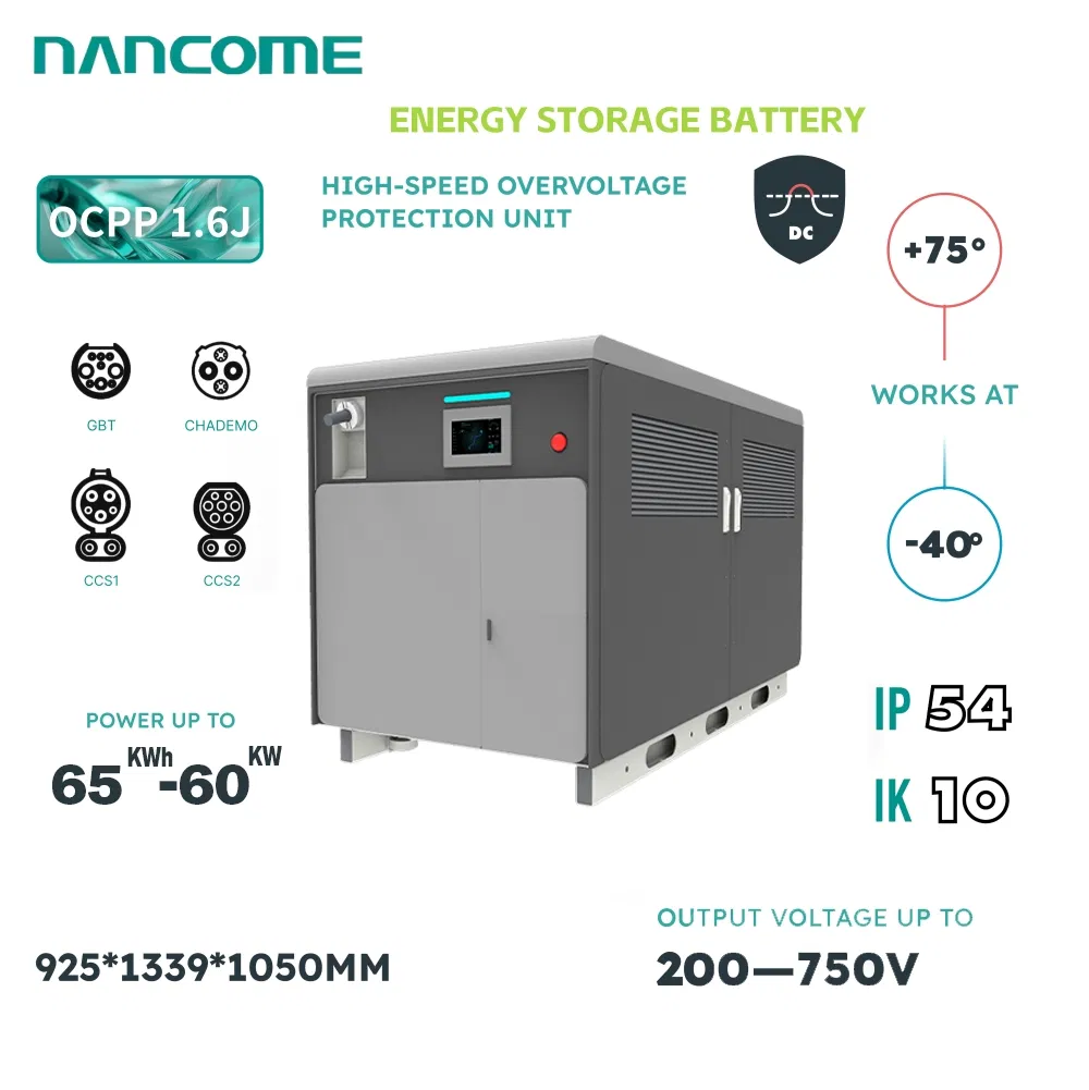 Nancome Robust Energy Storage System for Microgrid Projects with Remote Monitoring 200kwh
