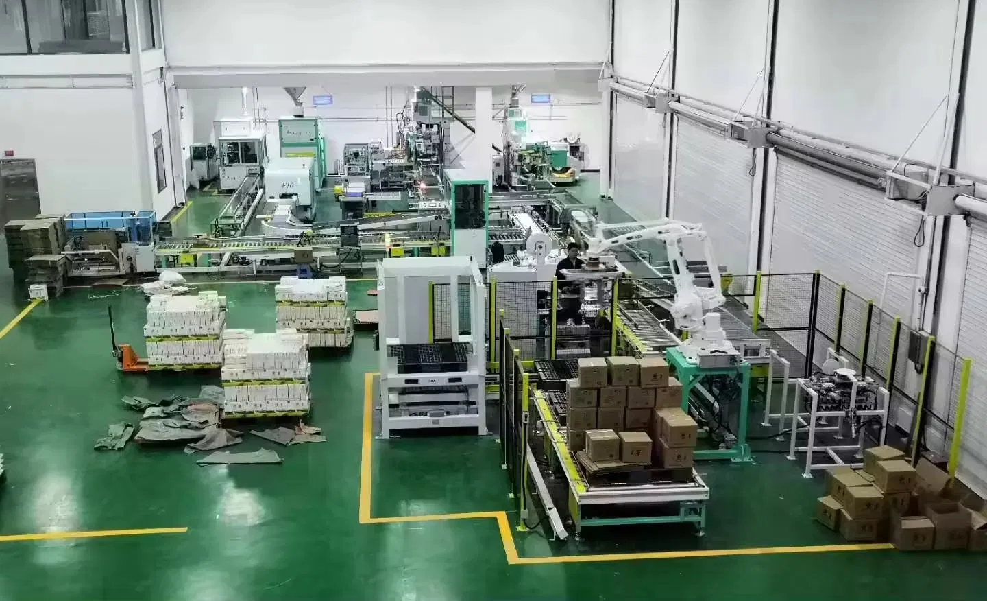 Fully Automatic SS304 Robotic Fertilizer Palletizing System for NPK Urea Compound Organic DAP Ssp Tsp Bags 1200kg Load 600bags Hr