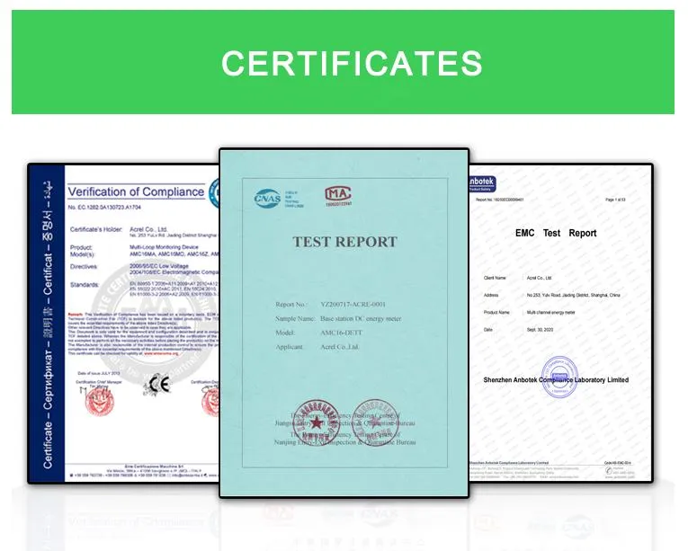 Product Certifications