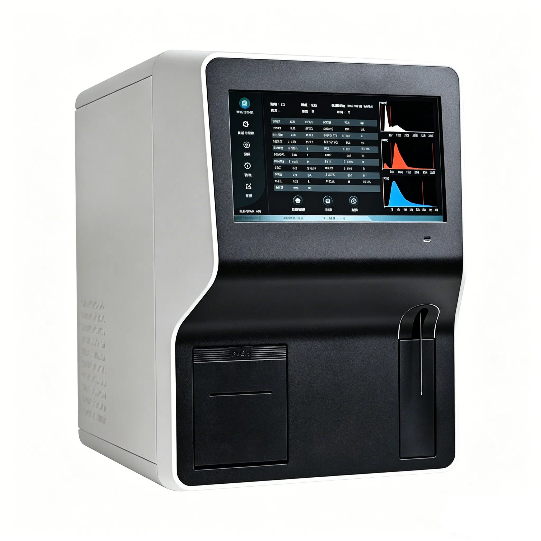 Auto Blood Immunoassay System Testing Cell Counter Cbc Hematology Analyzer Blood Cell Counter Machine