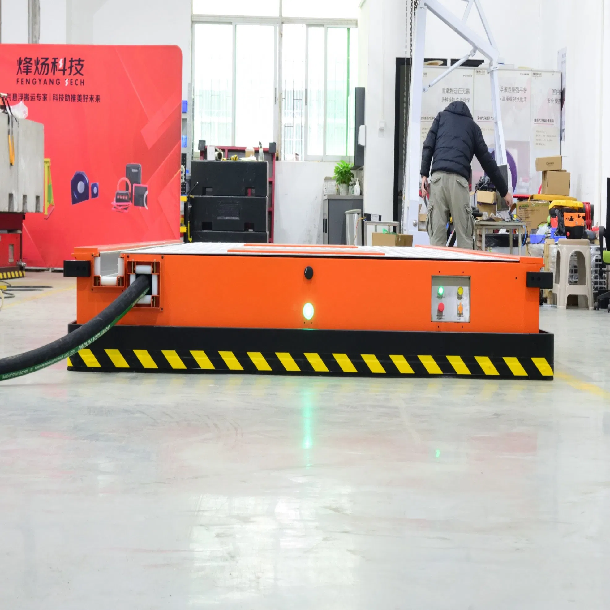 Heavy Duty 20t Medical Device Manufacturing Platform with Air Bearing Technology