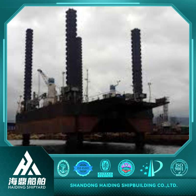Electromagnetic Exploration High-Efficiency Vessel with Em Sensors &amp; Subsurface Imaging Technology Offshore Jack-up Exploration Self-Elevating Platform Barge