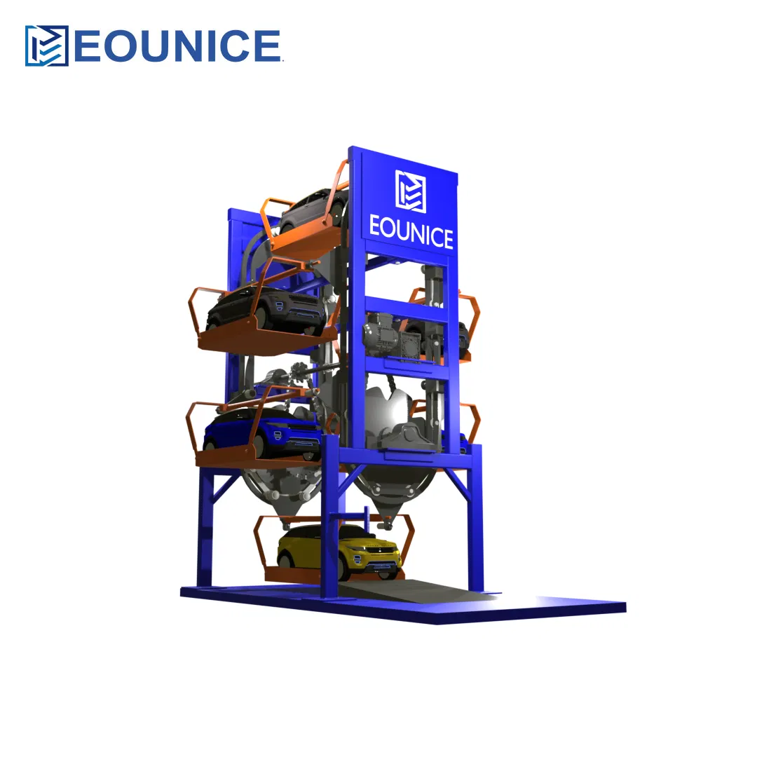Eounice Vertical Parking System - Custom Rotary Design IoT-Enabled Parking Solutions
