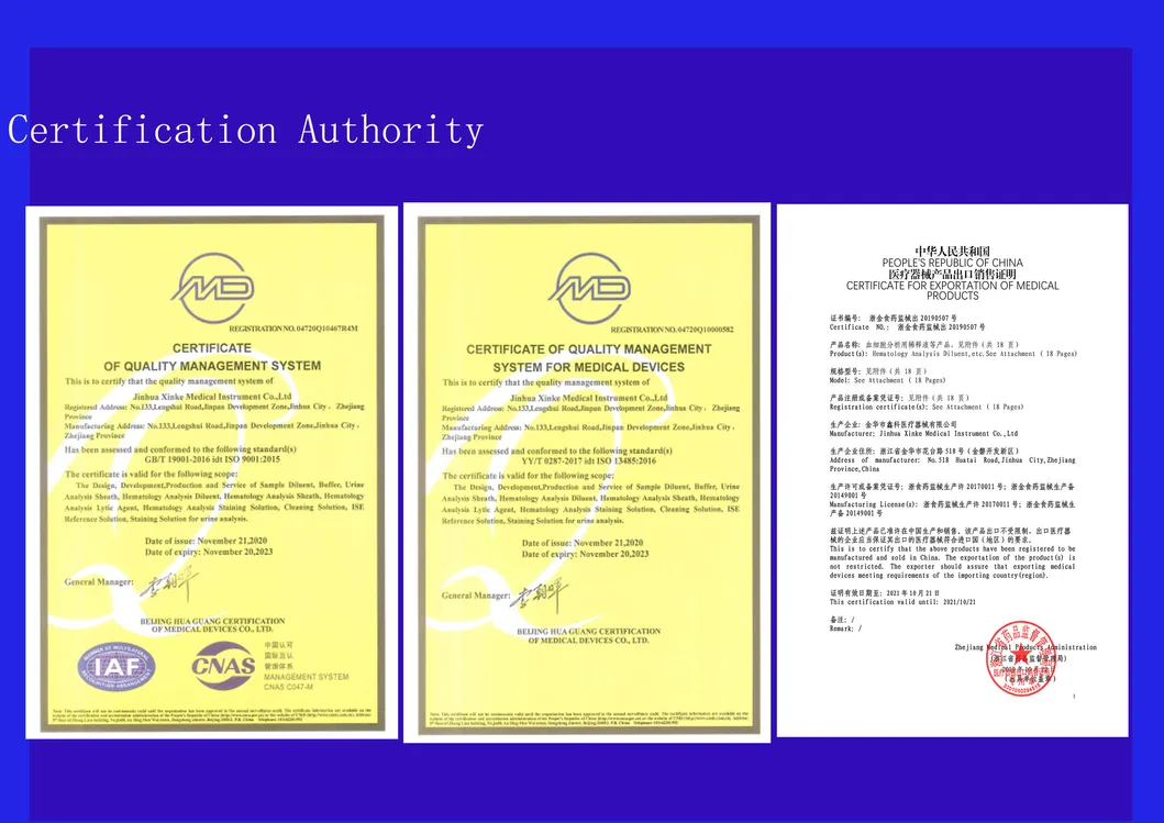 Certification