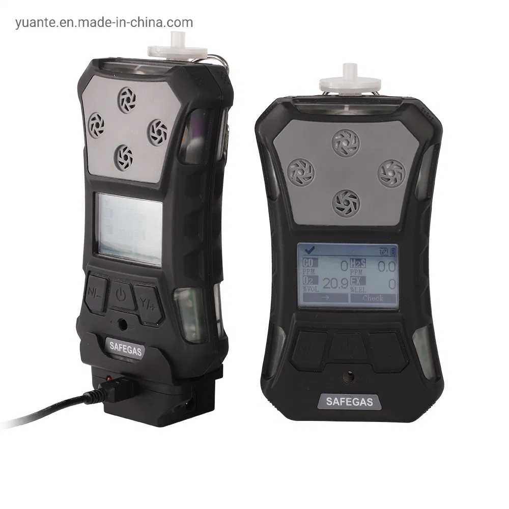 Portable Multi Gas Concentration Detector Alarm Device