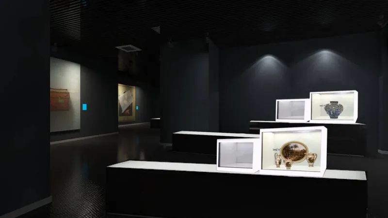 Virtual Human Holographic LCD Showcase
