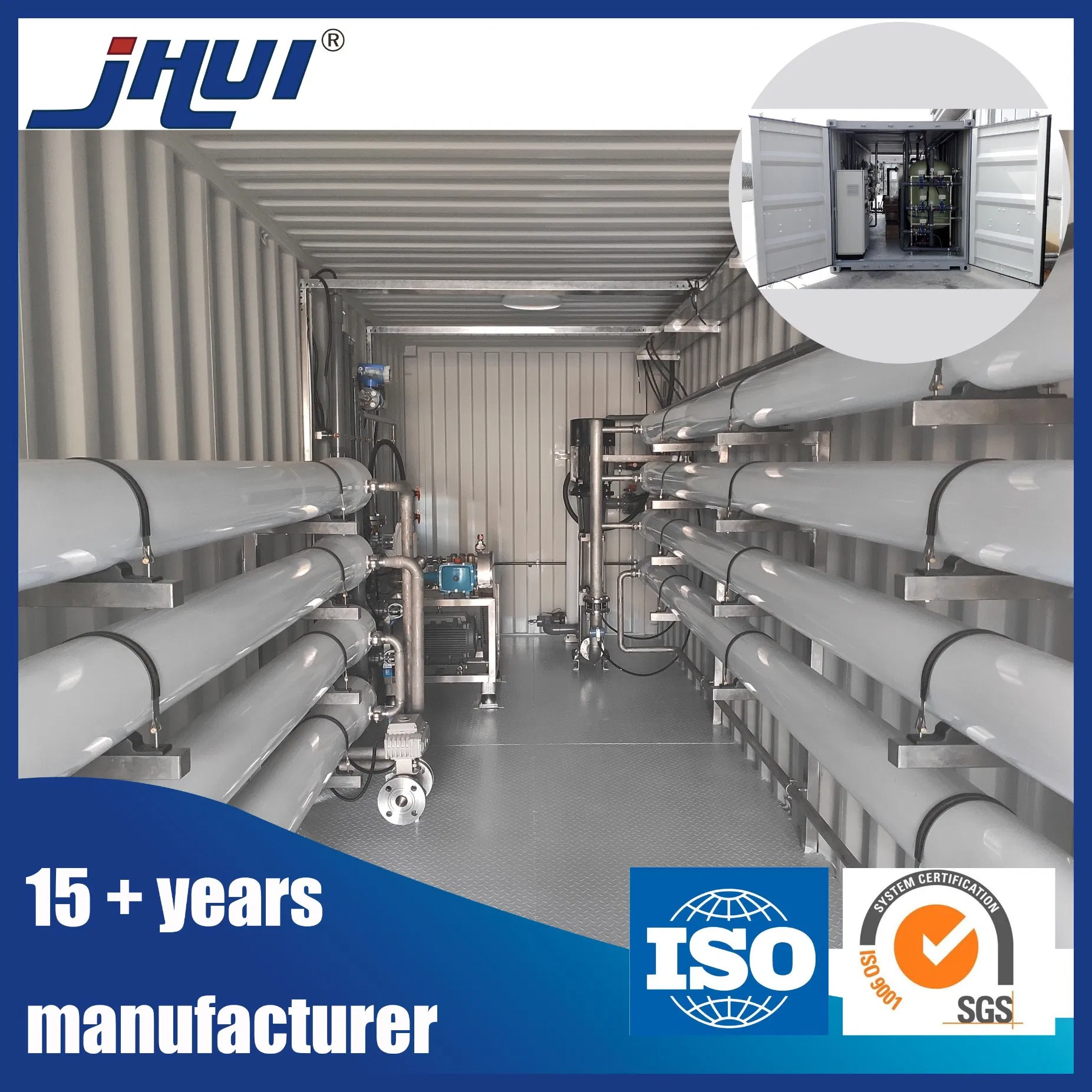 Advanced Seawater Reverse Osmosis System for Optimal Water Purification