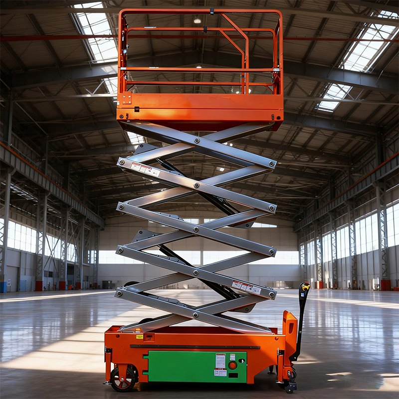 Mobile Aerial Work Platform with Hydraulic Scissor Lift Technology