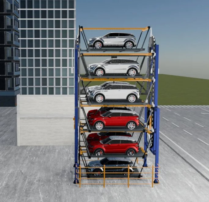 Parking Garage Lift Eounice Efficient Digital Platforms for Advanced Rotary Parking Systems