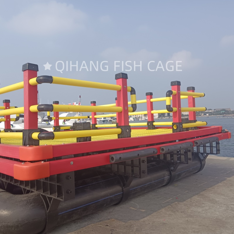 Qh-Fish Cage HDPE Floating Platform with Anti Wave Technology