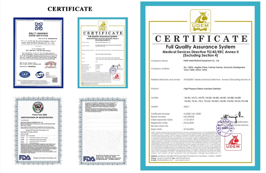 Product Certifications