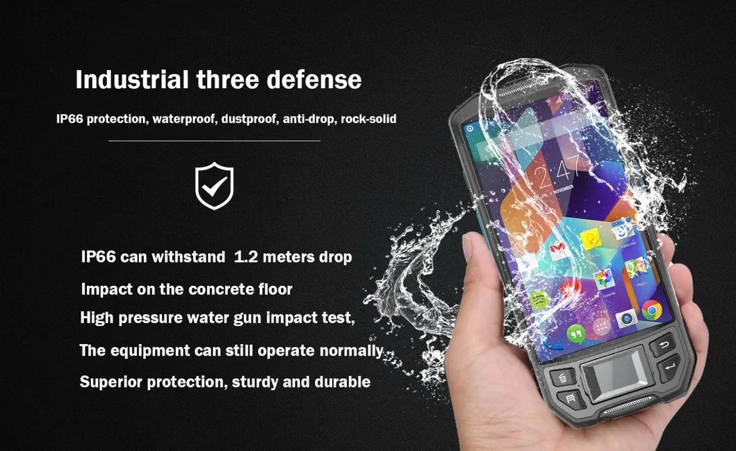 Android Hand-Held Terminal Device View 1