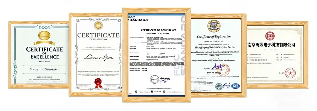 Certifications