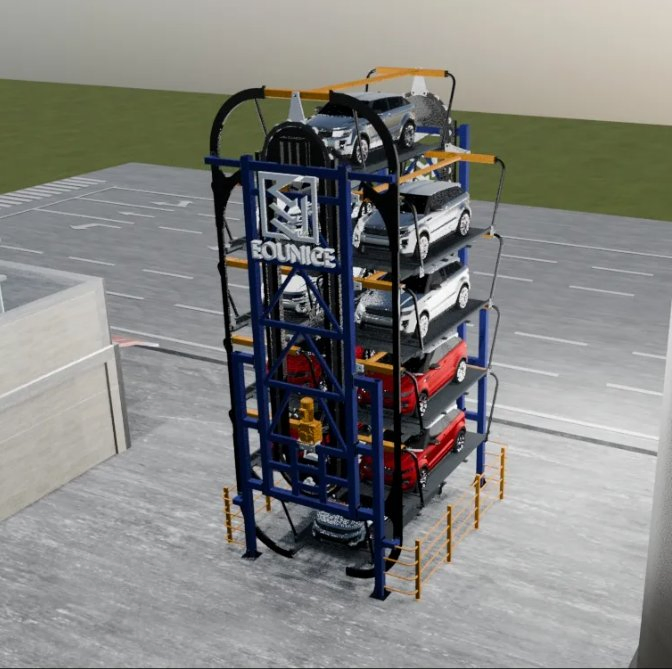 Parking Garage Lift Eounice Efficient Digital Platforms for Advanced Rotary Parking Systems