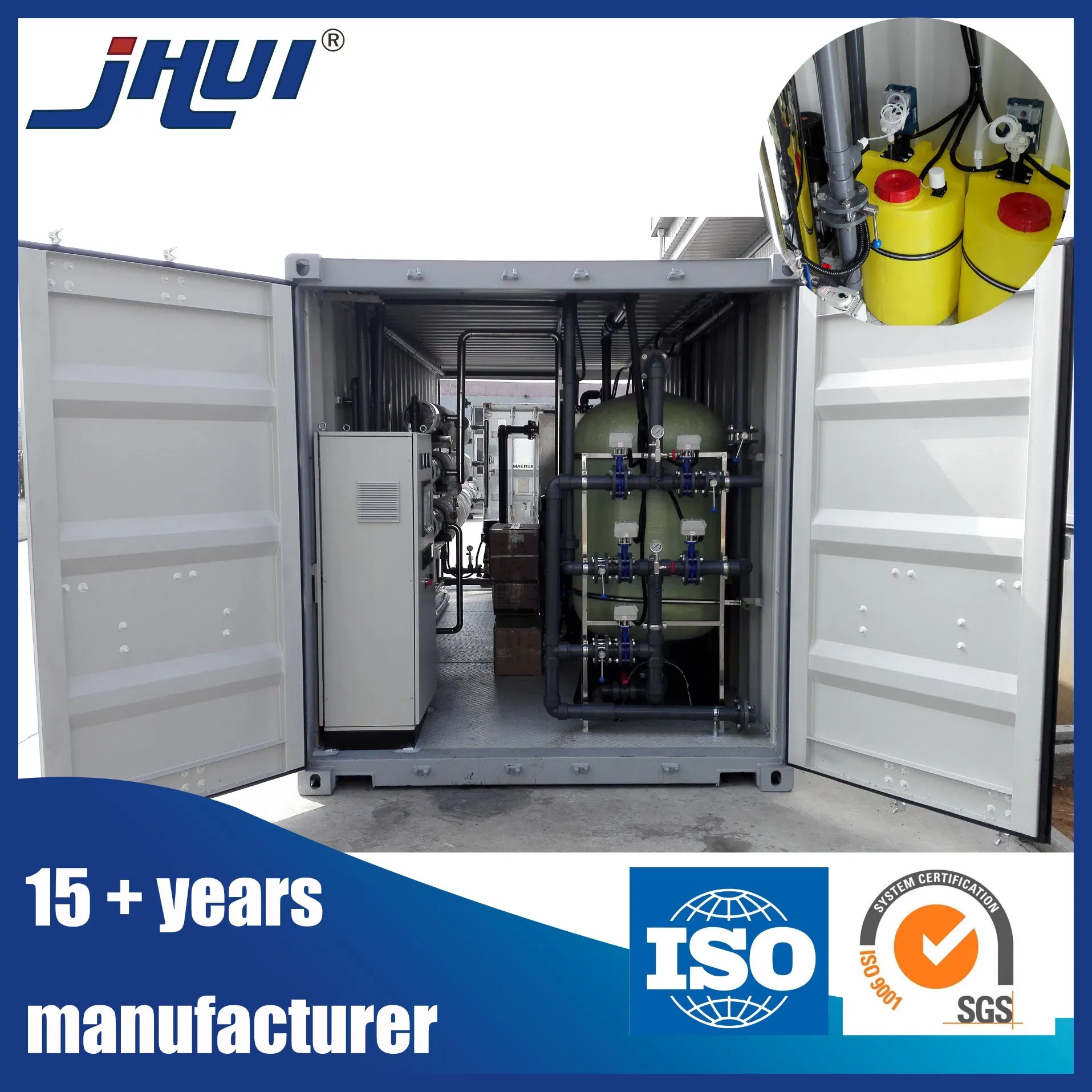 Container Type Containerized RO System Salt Water Desalination Plant
