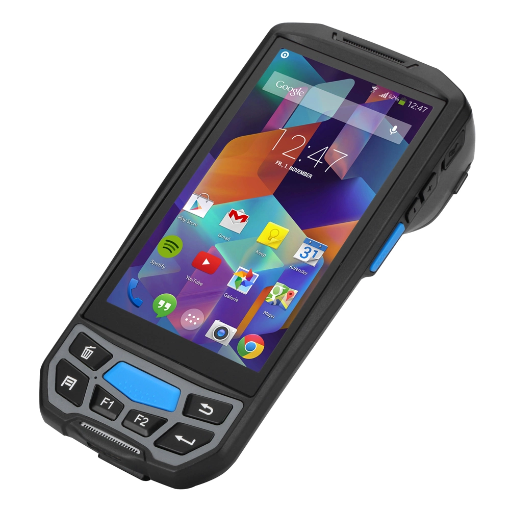 Portable NFC Reader Long Range Barcode Scanner Smart Mobile Data Collection Android Hand-Held Terminal Device