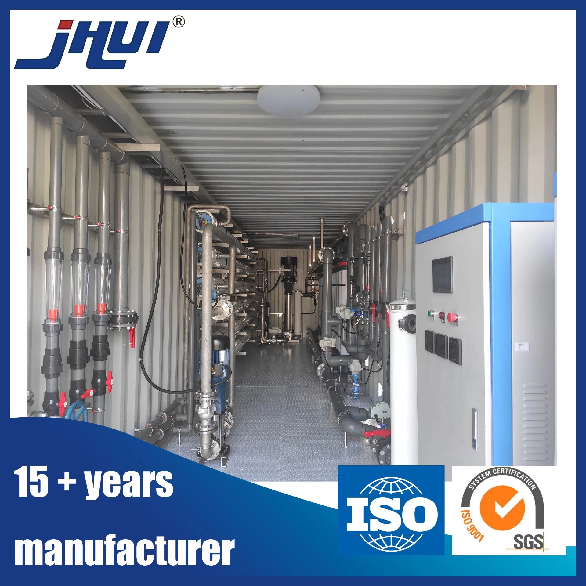 Container Type Containerized RO System Salt Water Desalination Plant