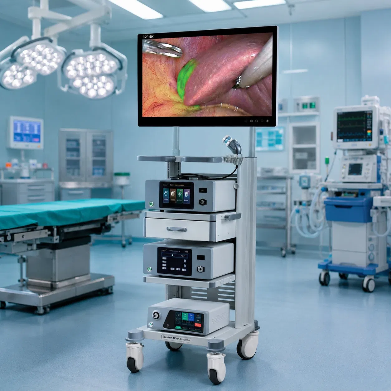 Full HD 4K Laparoscopic Platform Supports Nir Icg Fluorescence Imaging