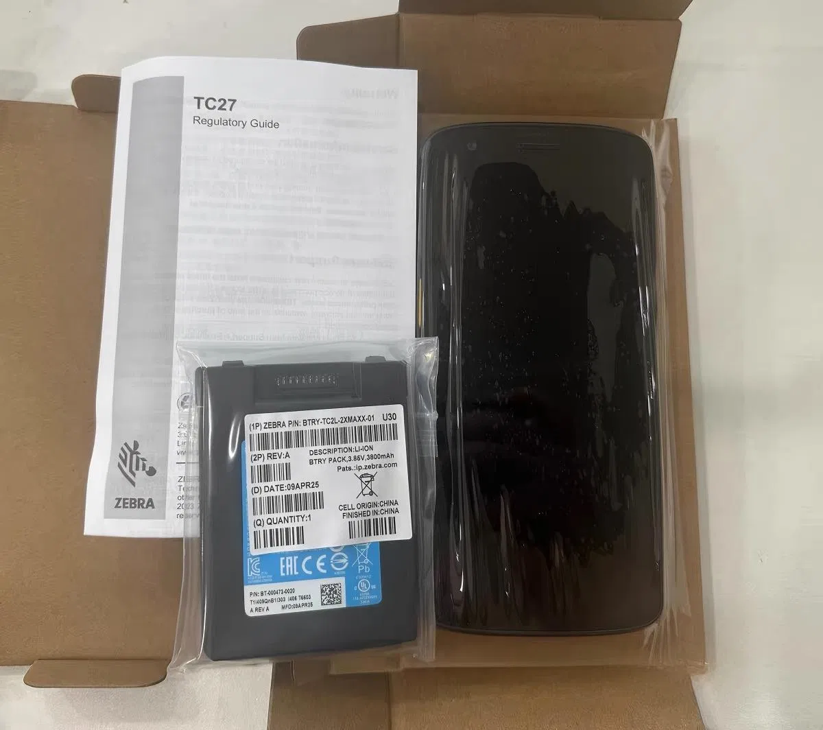 Zebra Tc27 Industrial Warehouse Rugged Android Device for Data Collection Applications