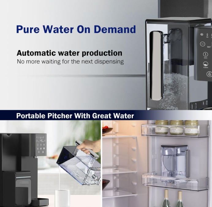 Advanced UV Countertop Water Filter System with TDS Monitoring
