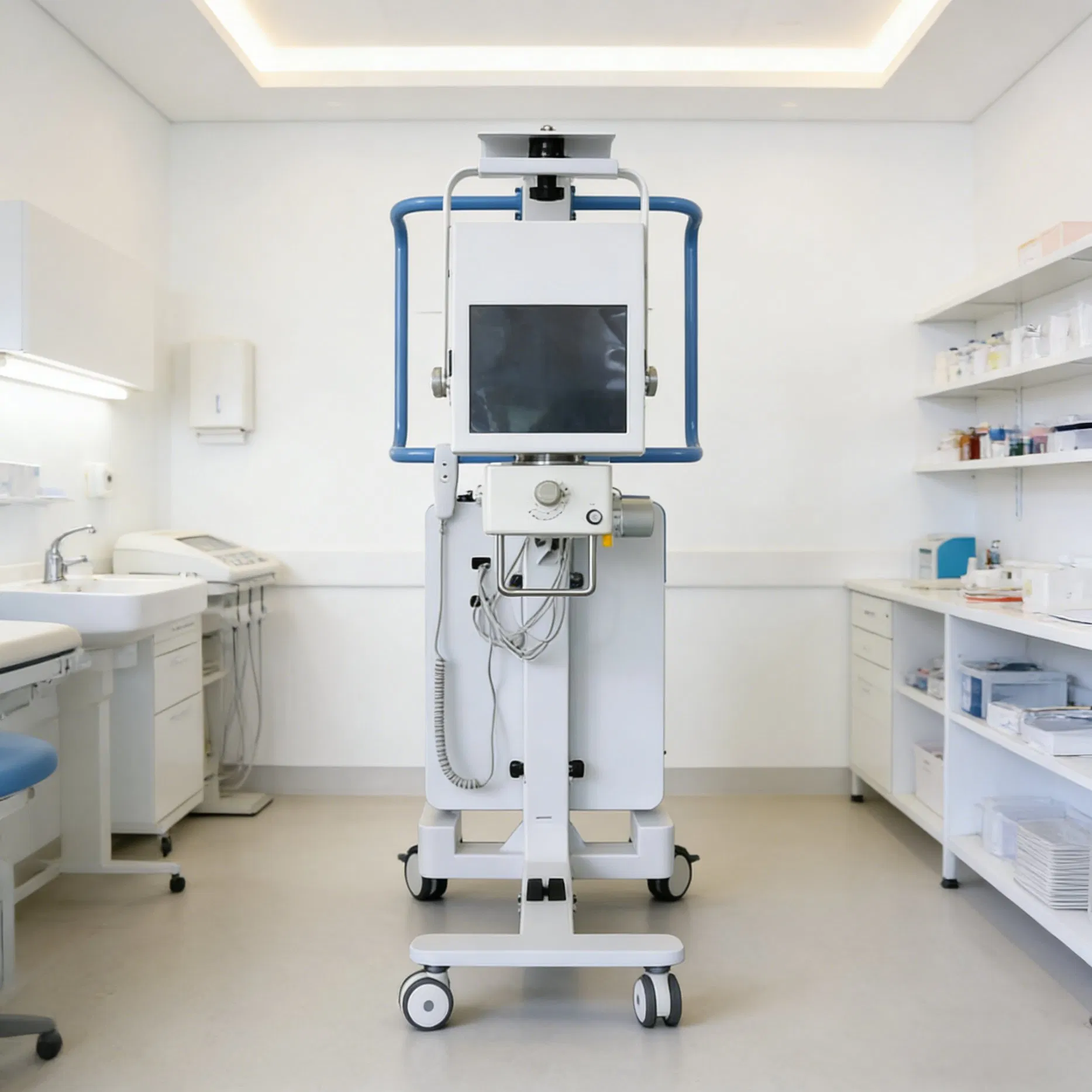 High-Resolution Portable Veterinary X-ray Machine Reliable Veterinary Equipment for Clear Veterinary Clinical Imaging