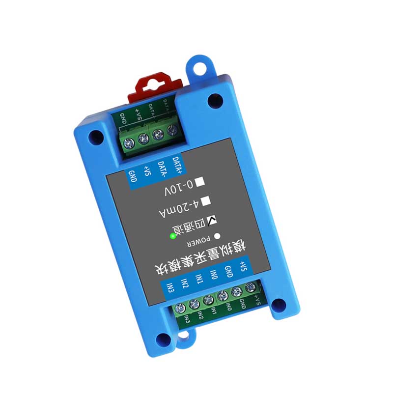 TD-300X Series 4-Channel Analog Data Acquisition Module 4-20mA 0-10V RS485 MODBUS RTU For Industrial Automation