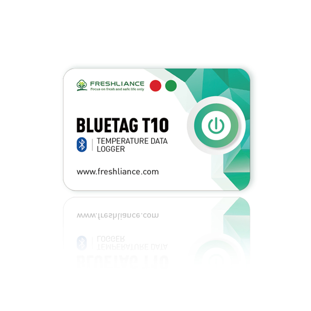 Mobile Temperature Data Logger Bluetag T10 Bluetooth Temperature Tracking Device